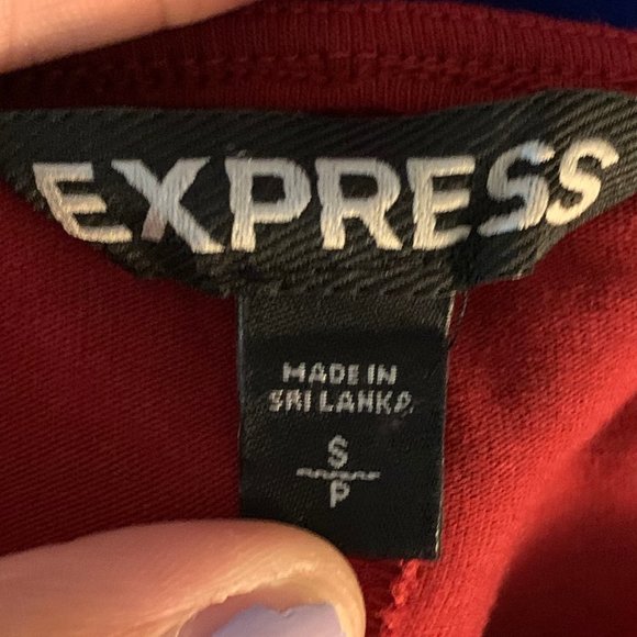 Express Red Dress - Picture 4 of 4